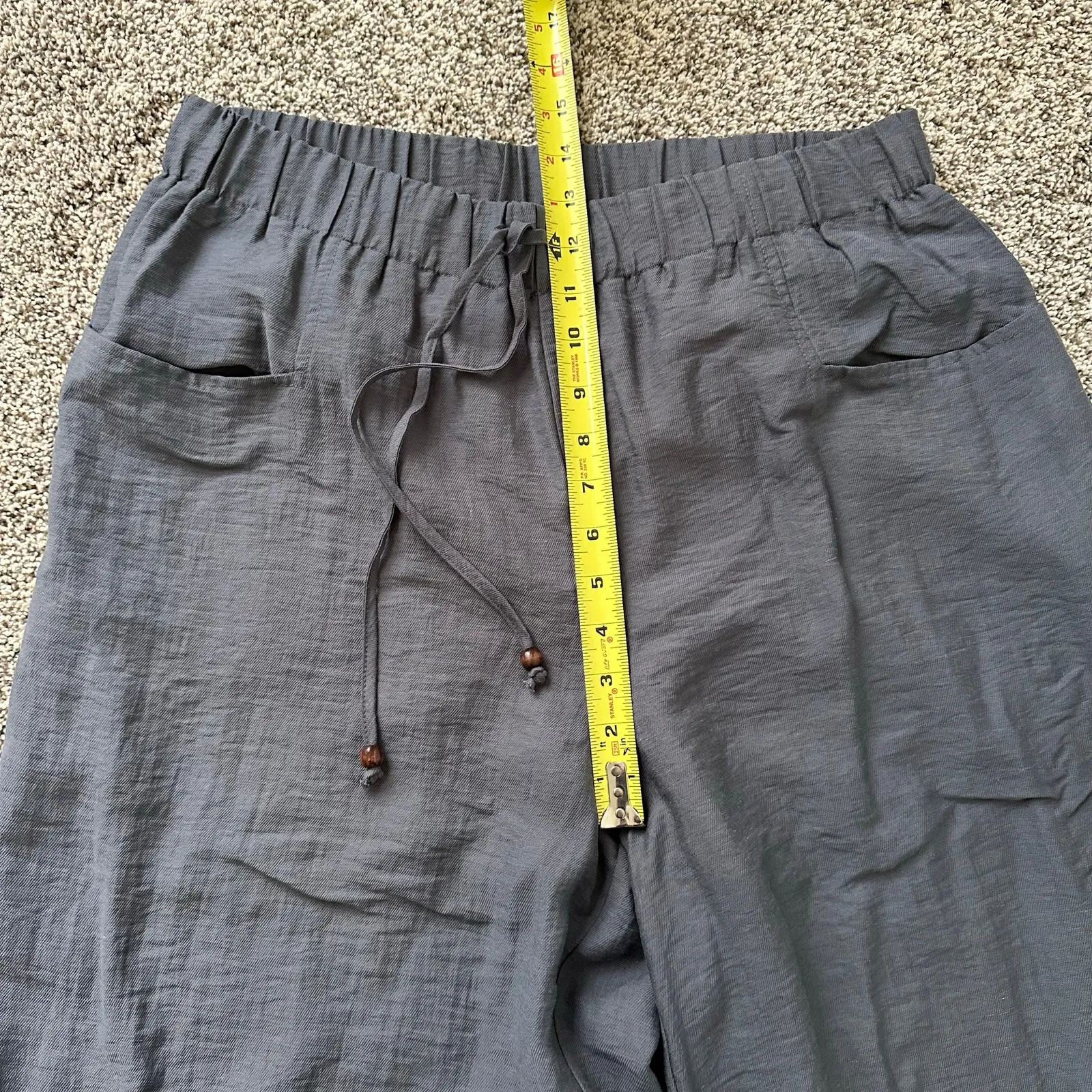 Baltic Born slate blue gray Leza wide leg pants size XL NWT - Image 9