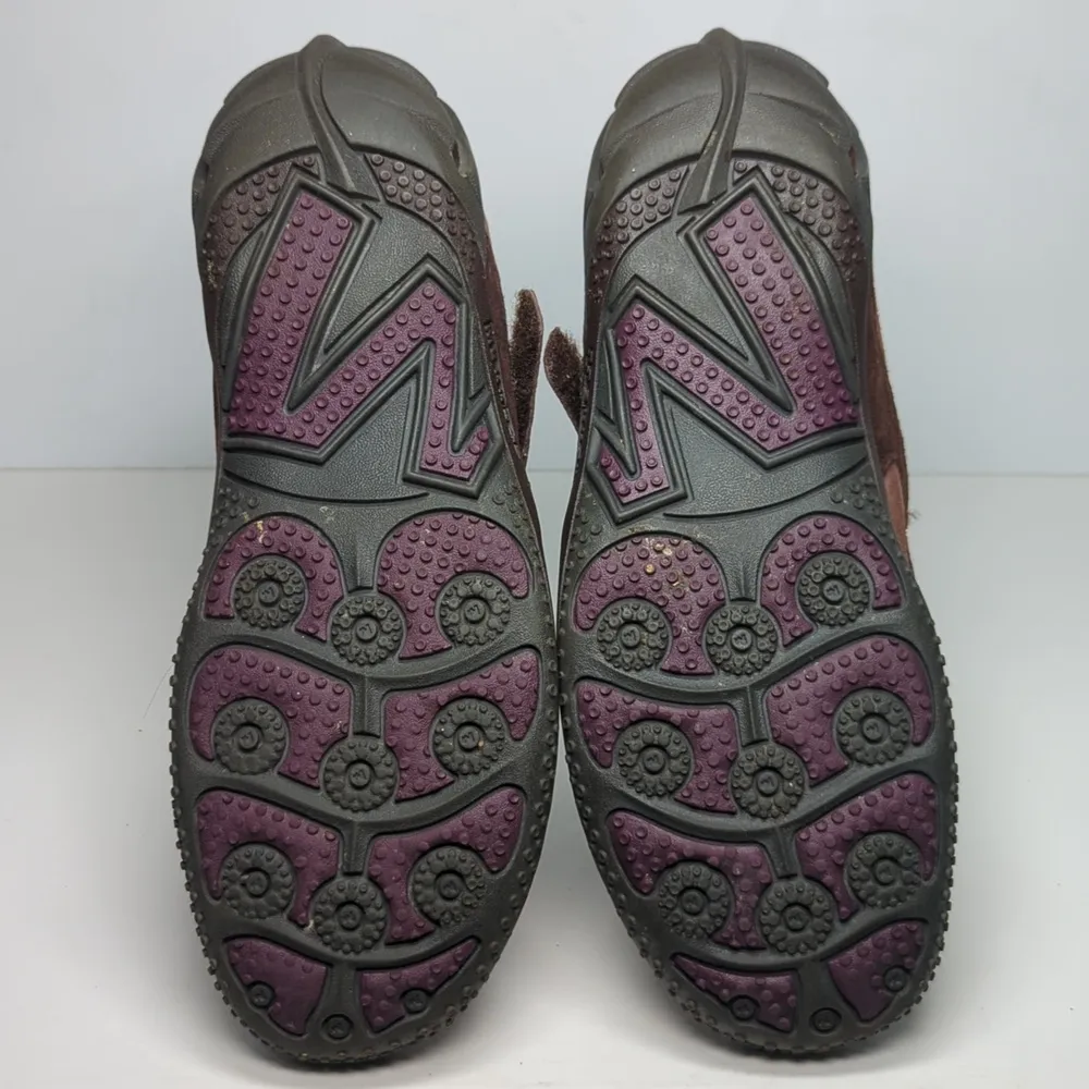 Merrell Brown and Purple Mary Jane sporty ballet flat sneaker Flats Granola Girl - Image 7