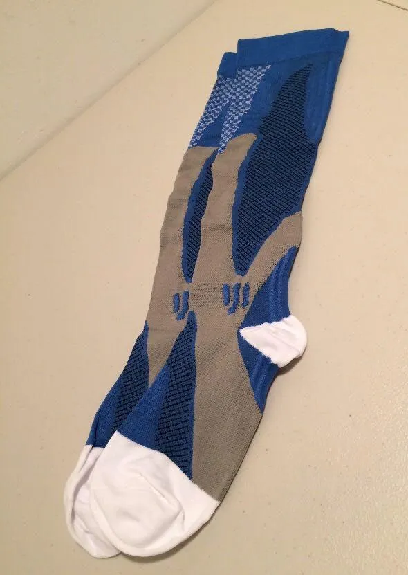 Compression Socks Blue Size L - Image 2