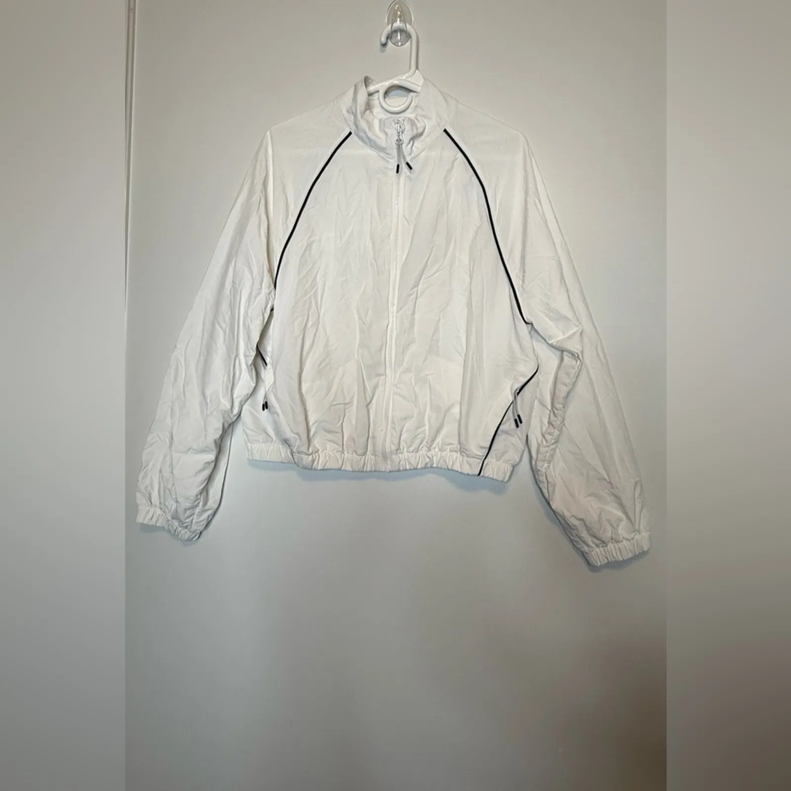 BANDIER women's contrast run pants & Jacket (Set) in white - Image 6