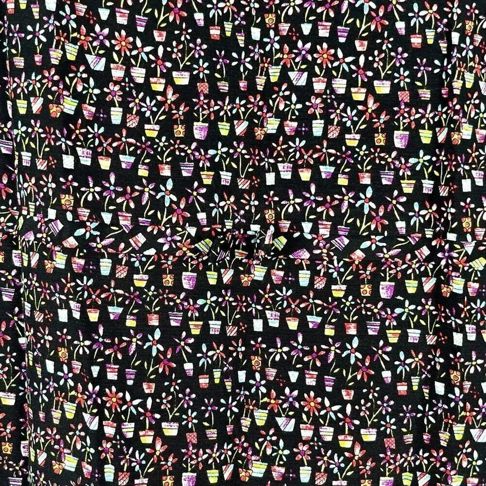 Maggy London Potted Flower Floral Sleeveless Dress 8 - Image 2