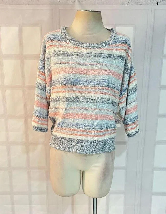 Michael Stars NWT Textured Open-Back Sweater Top size large - Image 5