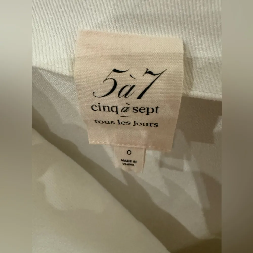 Cinq à Sept Milly Belted Stretch Denim Dress size 0 retail $595.00 - Image 5