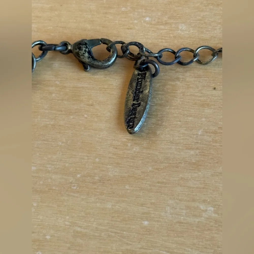 Plunder Design Floral Statement Necklace with Pink Accents - Image 4