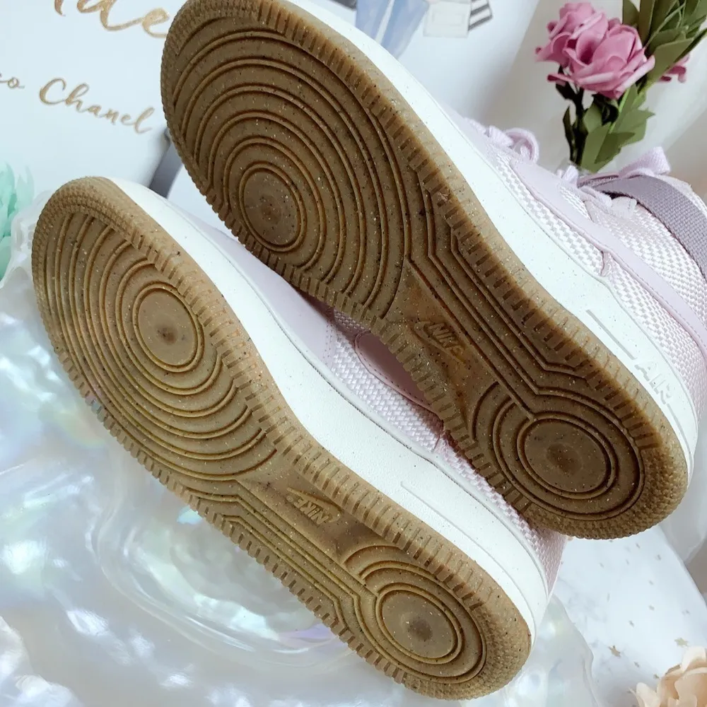 Nike  Women's AF1 Hi Premium Lilac 36.5 - Image 4