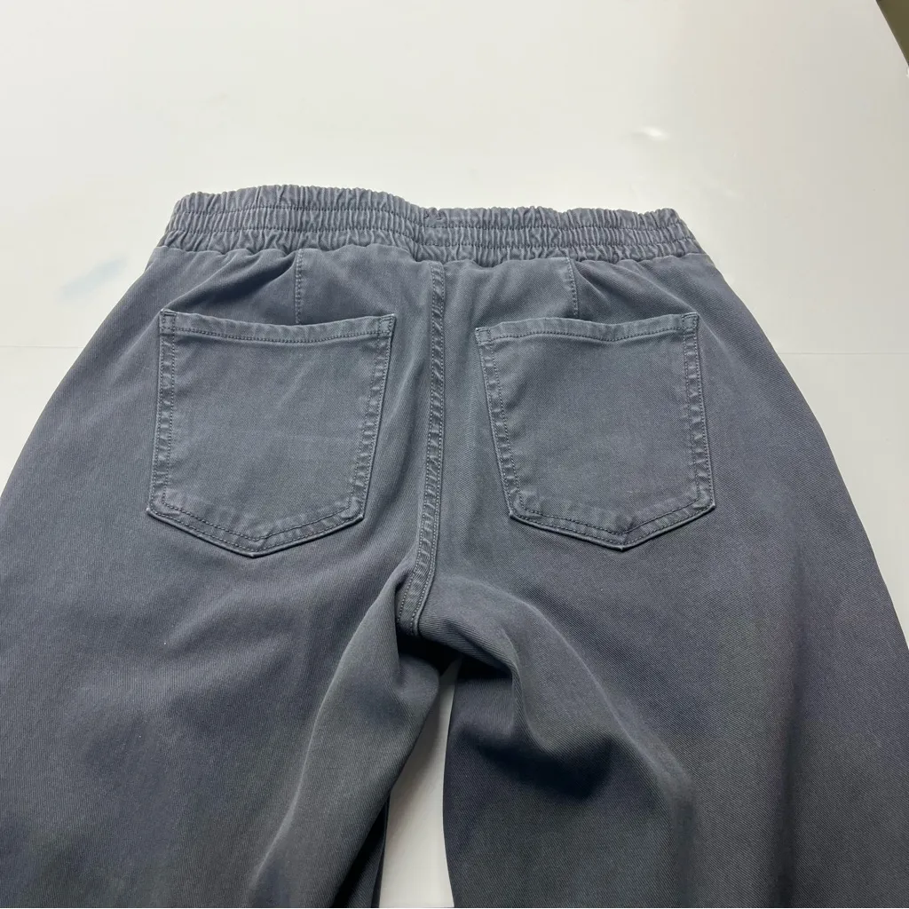 Spanx Stretch Twill Cargo Jogger Black / Grey / Gray Womens‎ Size Medium Pant - Image 14