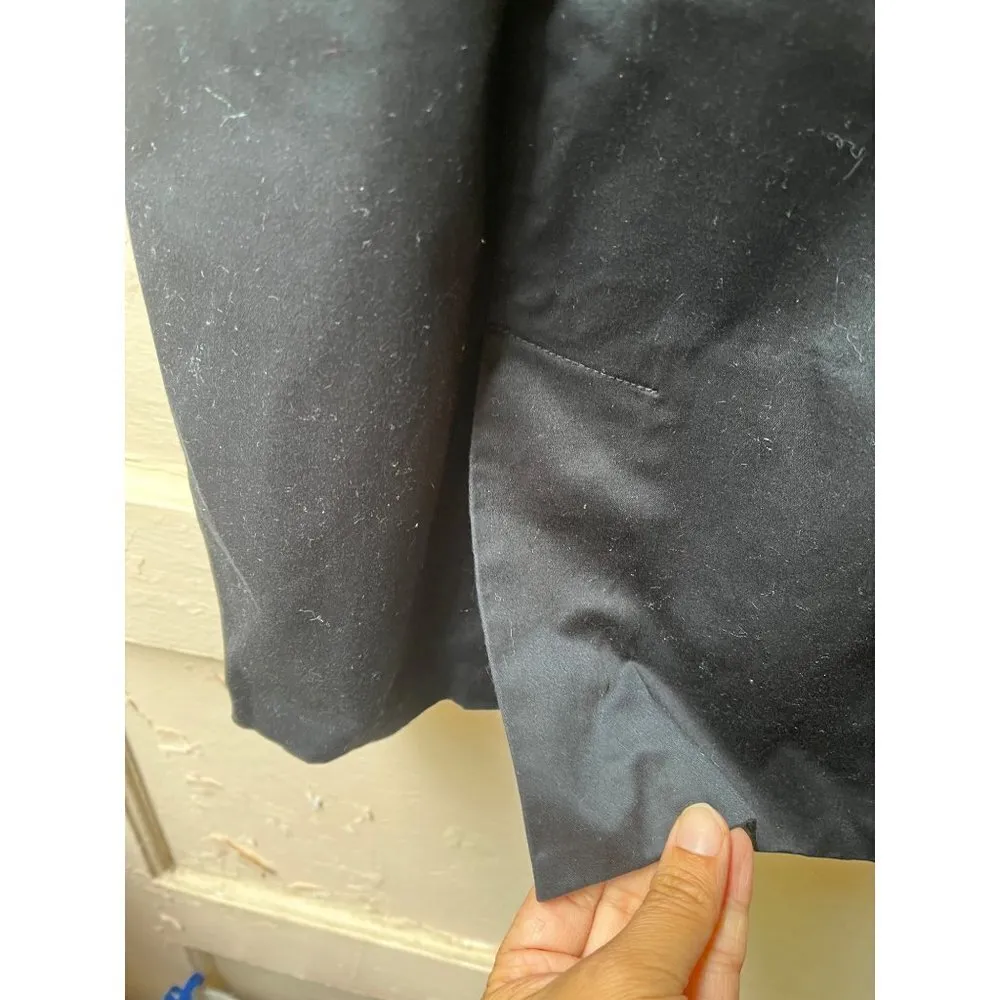 United colors of Benetton sleeveless black scoop neck sheath midi dress size M - Image 12