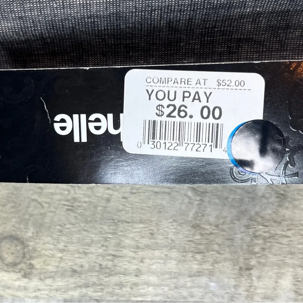 My Michelle Size 7 Cotton/Linen Blend Lightweight Gray/Black Dress Pants - Image 10