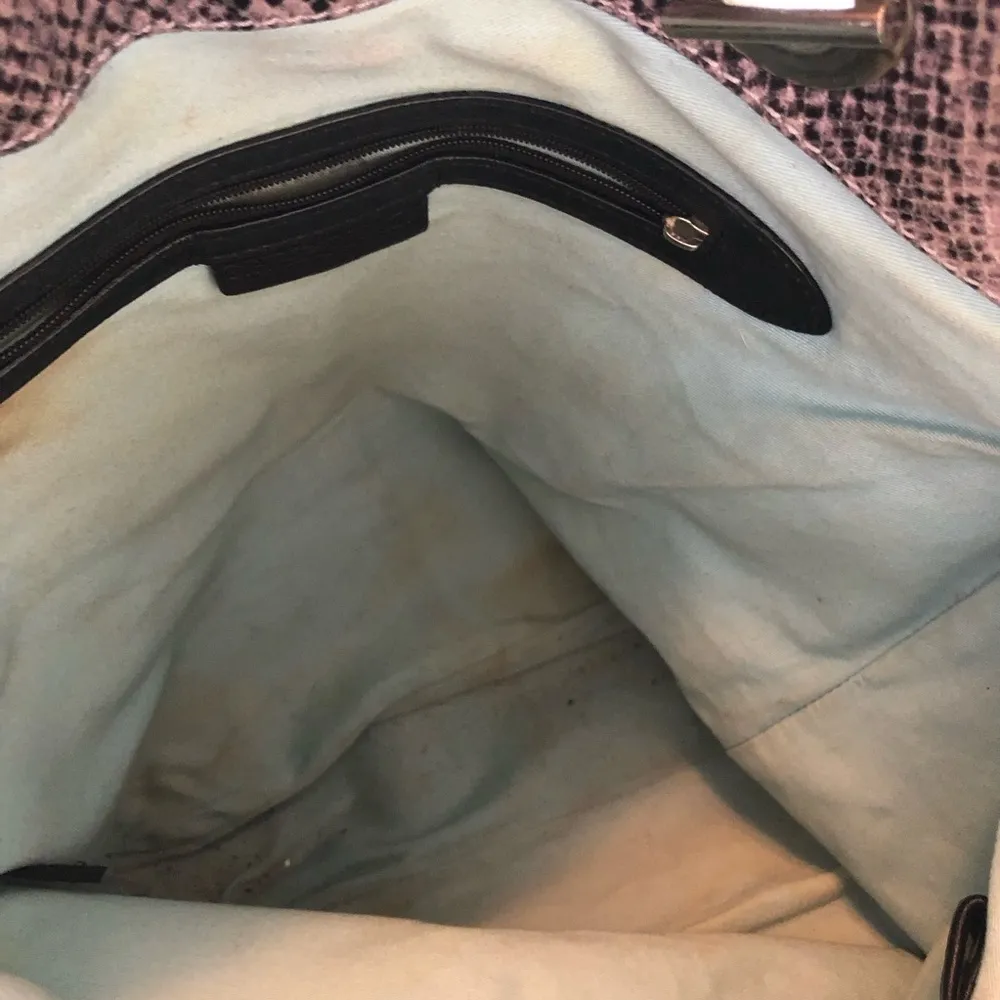 Cynthia Rowley Python Pattern Leather Tote OS - Image 15