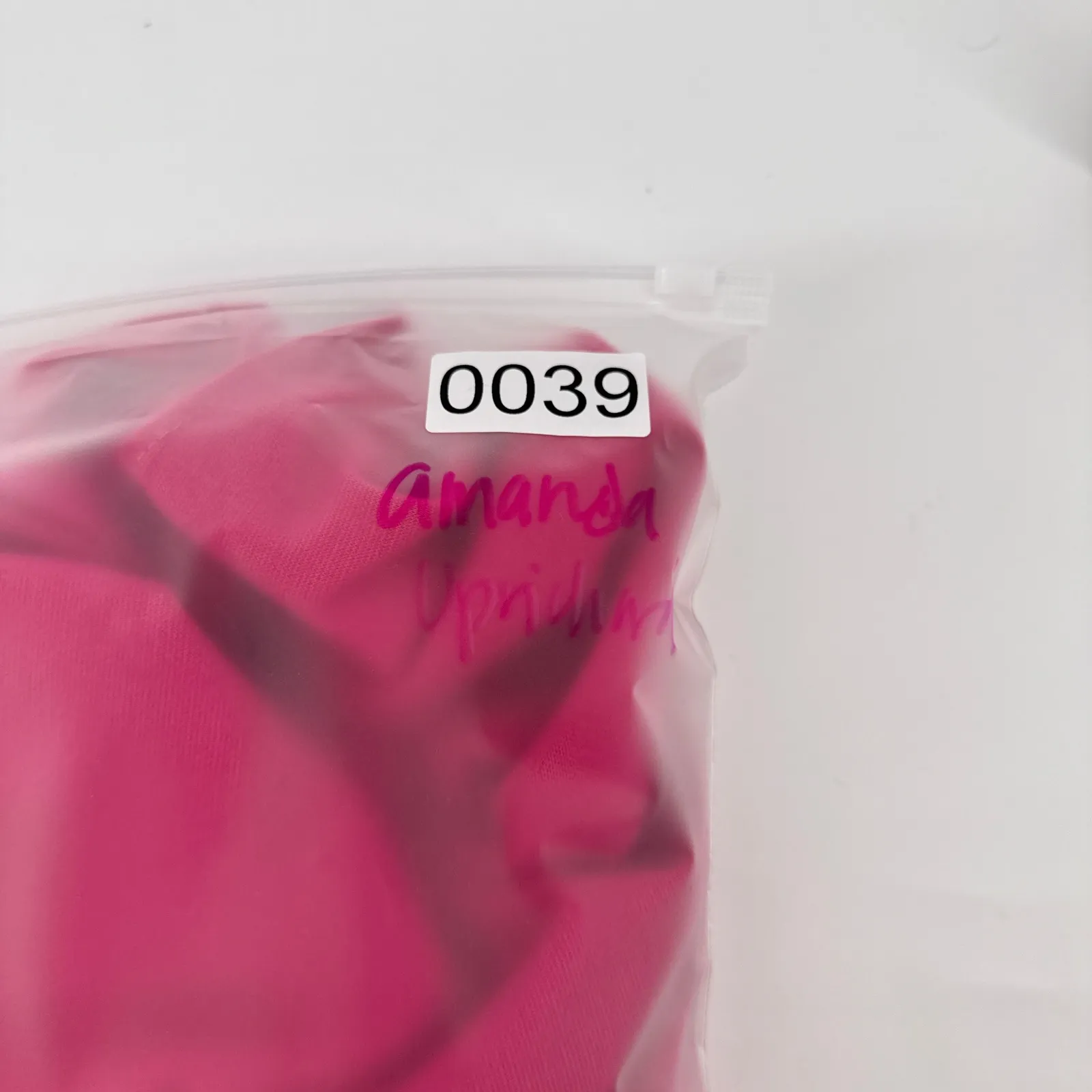 Amanda Uprichard Hot Pink Mini Dress Large V-Neck‎ Flutter Sleeve Party Cocktail - Image 10