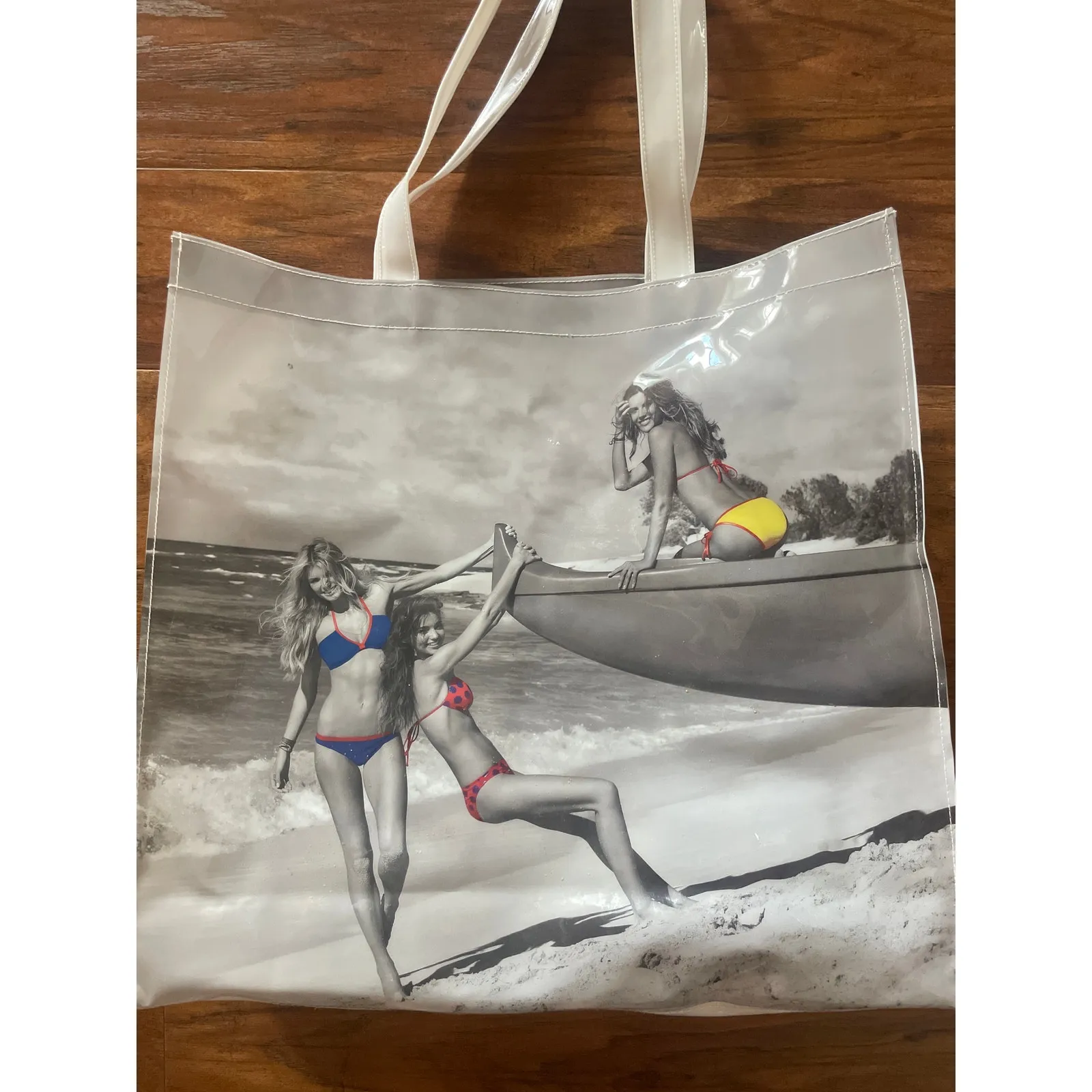 VICTORIA'S SECRET Super Model Tote Bag BEACH VACATION SHOPPER TOTE - Image 3