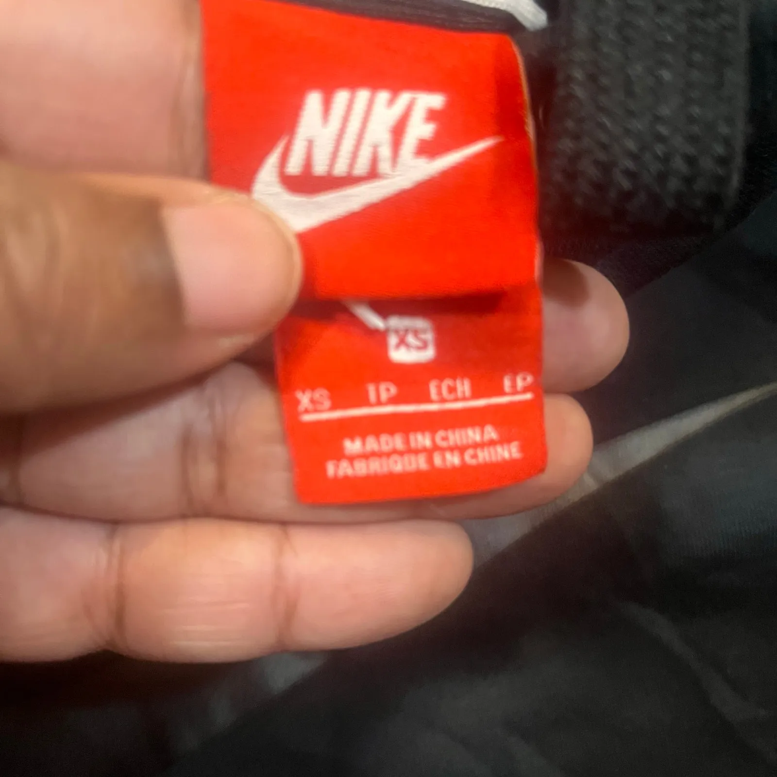 Nike Air Long Hoodie Dress XS Black Cozy Streetwear Athleisure Tunic Pocket - Image 2