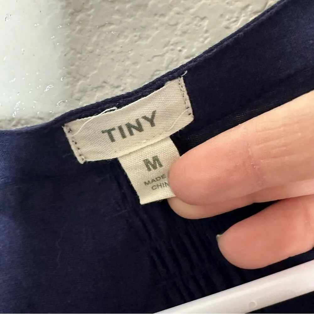 Tiny Anthropologie Nadia Embroidered Shift Dress Medium - Image 3