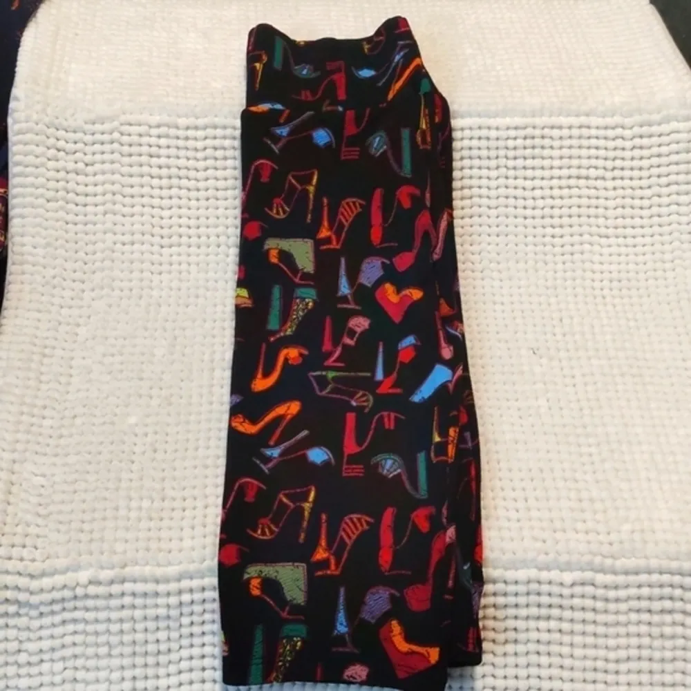 Lularoe High Heels Cassie Skirt Unicorn HTF Size XSMALL EUC #6564 - Image 4