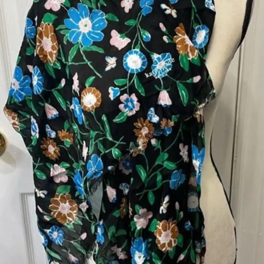 kate spade new york floral garden oblong scarf - Image 7