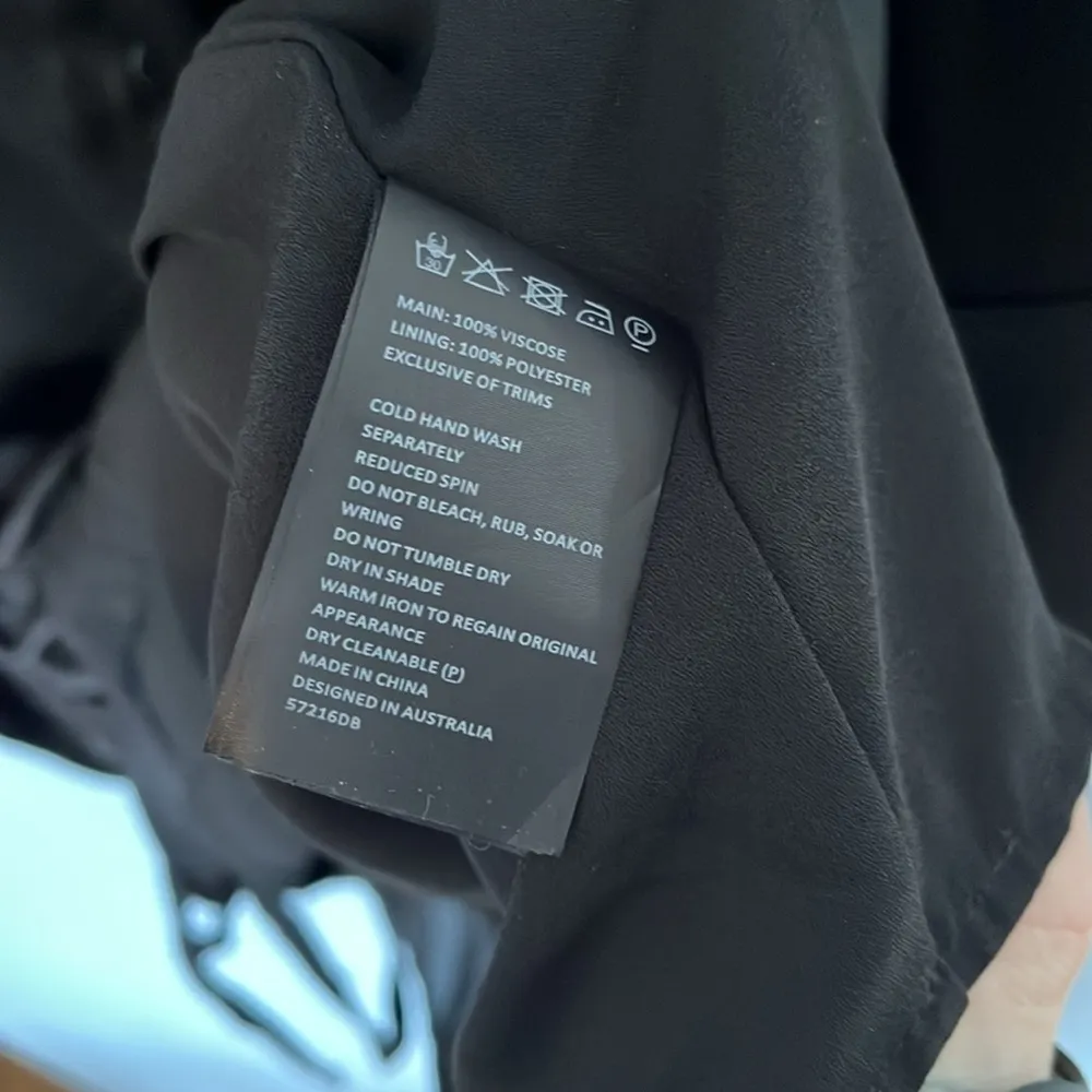 Bardot Sui Shirtdress NWOT Silky Satin Button Up Long Sleeve - Image 4