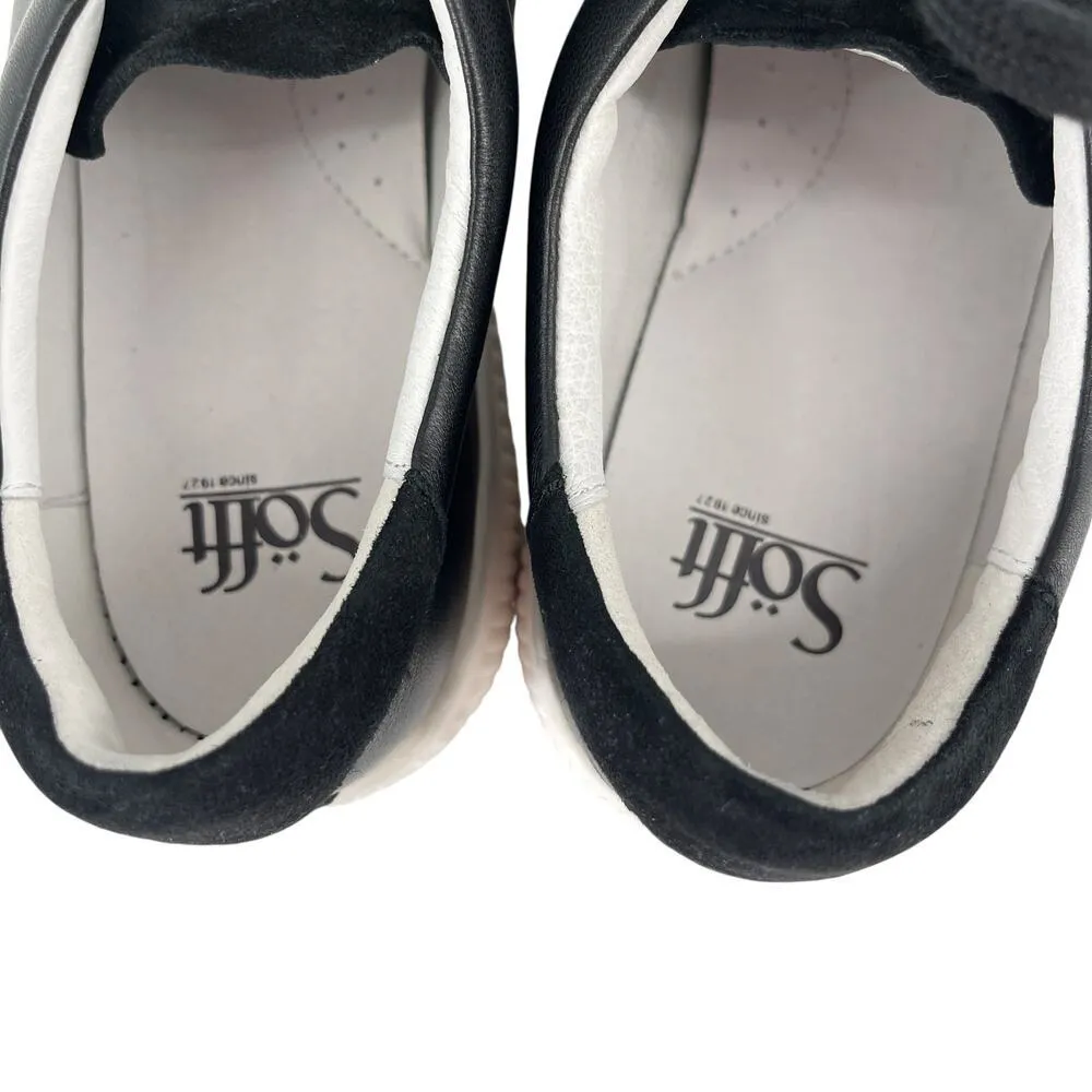 Söfft Fianna Black Leather Sneakers Women’s 8.5 Platform Comfort Lace - Image 7