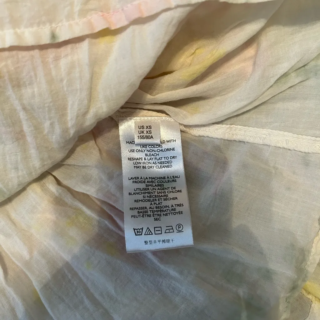 URBAN OUTFITTERS head in the clouds Tie Dye Tiered Halter Mini‎ Dress XS - Image 5