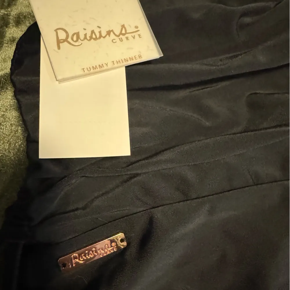 Raisins Curve Womens Size 14W Lusiana One-Piece Swimsuit - Black - Image 5