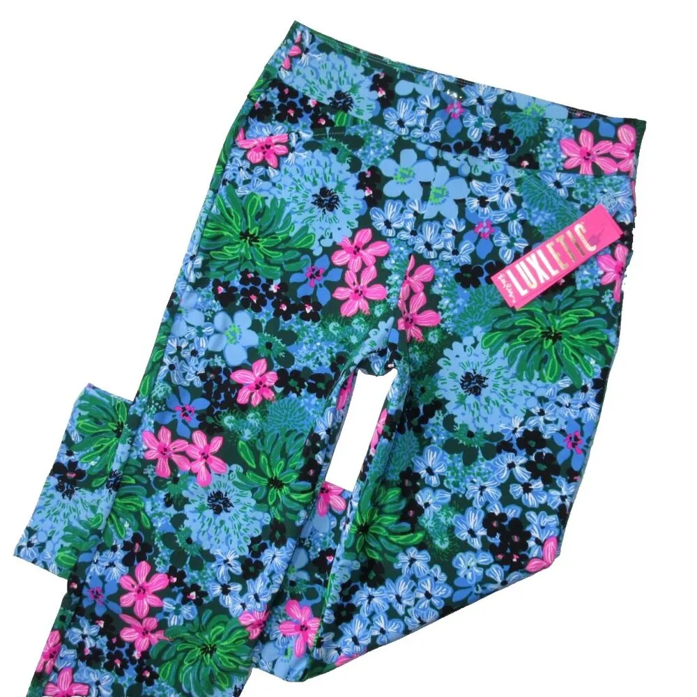 NWT Lilly Pulitzer Alston in Soiree All Day Luxletic UPF 50+ Golf Pants 4 - Image 2