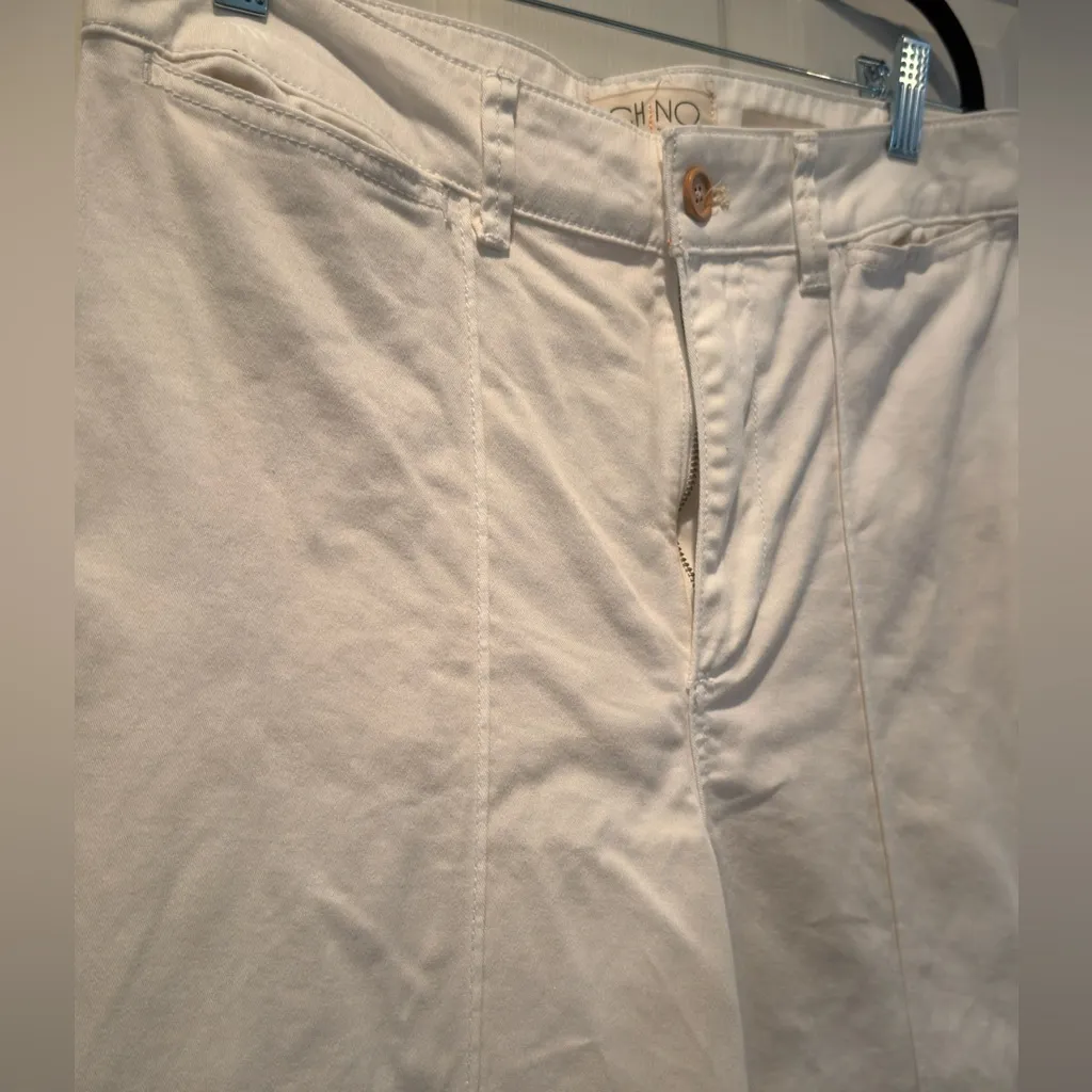 Anthropologie Pintucked Chino pants Excellent condition. Worn once. Size 8 - Image 7