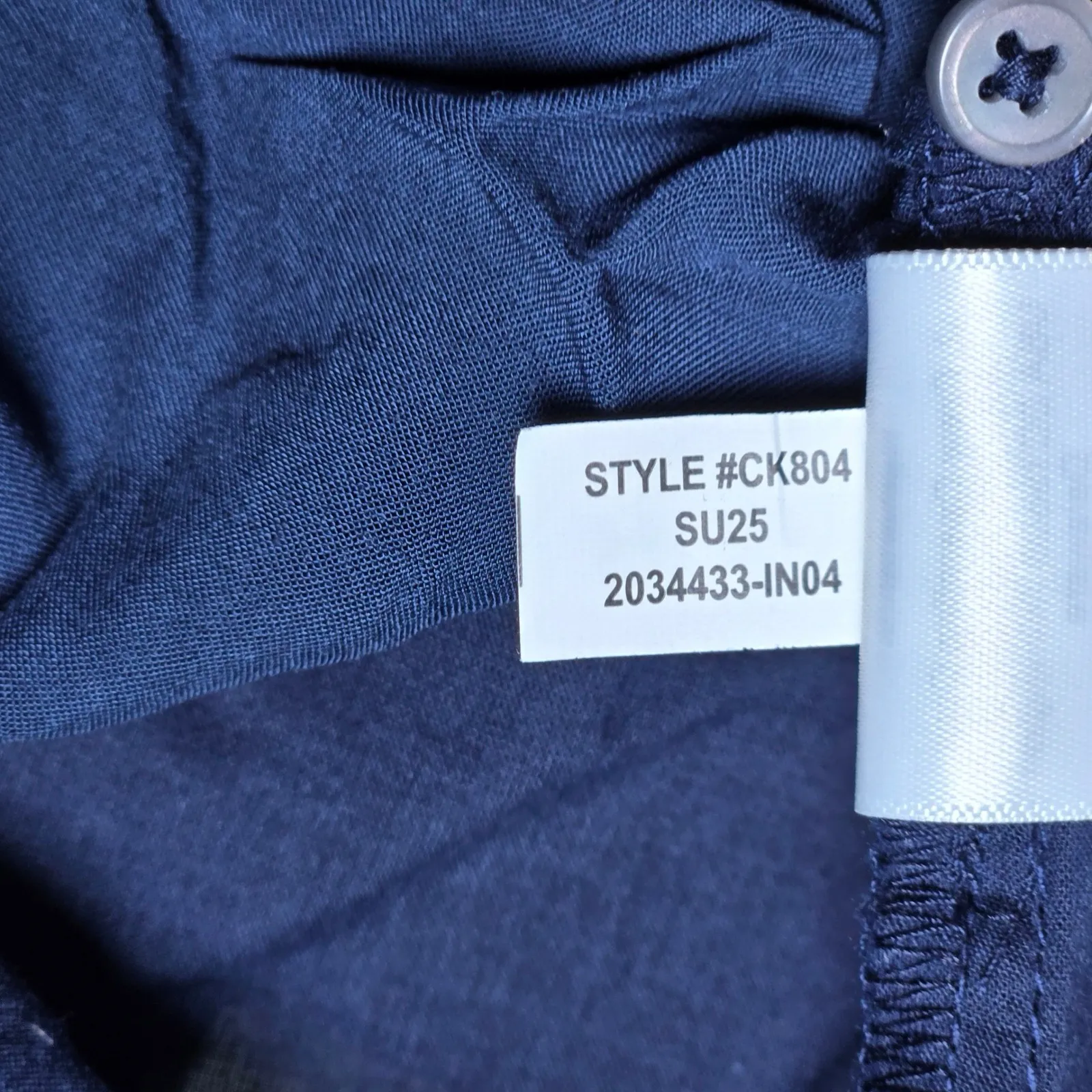 J Crew Pintuck shirt-dress in cotton voile Navy CK804 XS NWT Short Sleeve Tiered - Image 6