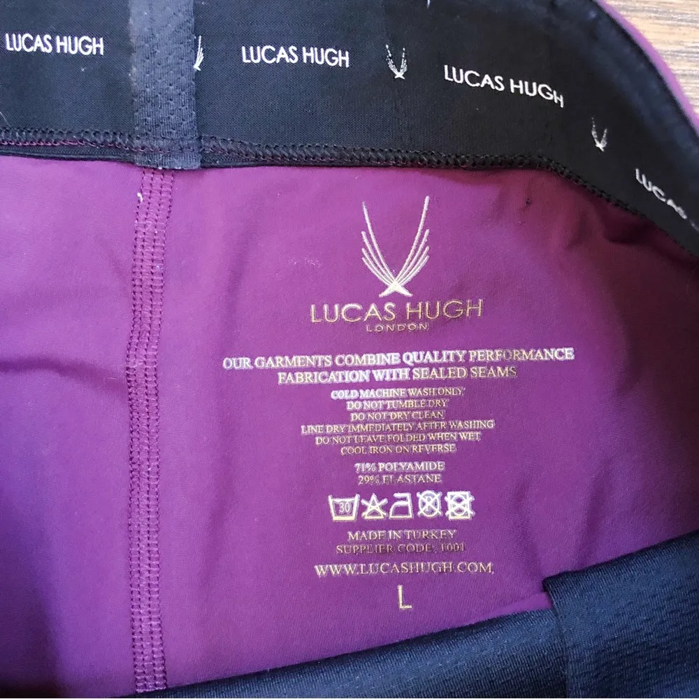 Lucas Hugh • Core Performance Sport leggings tights active workout plum purple Size M - Image 7