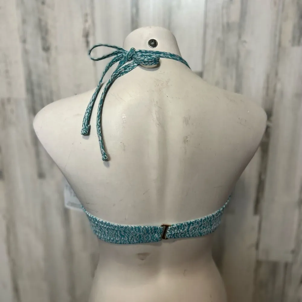 Bikini top of crop top Blue - Image 5