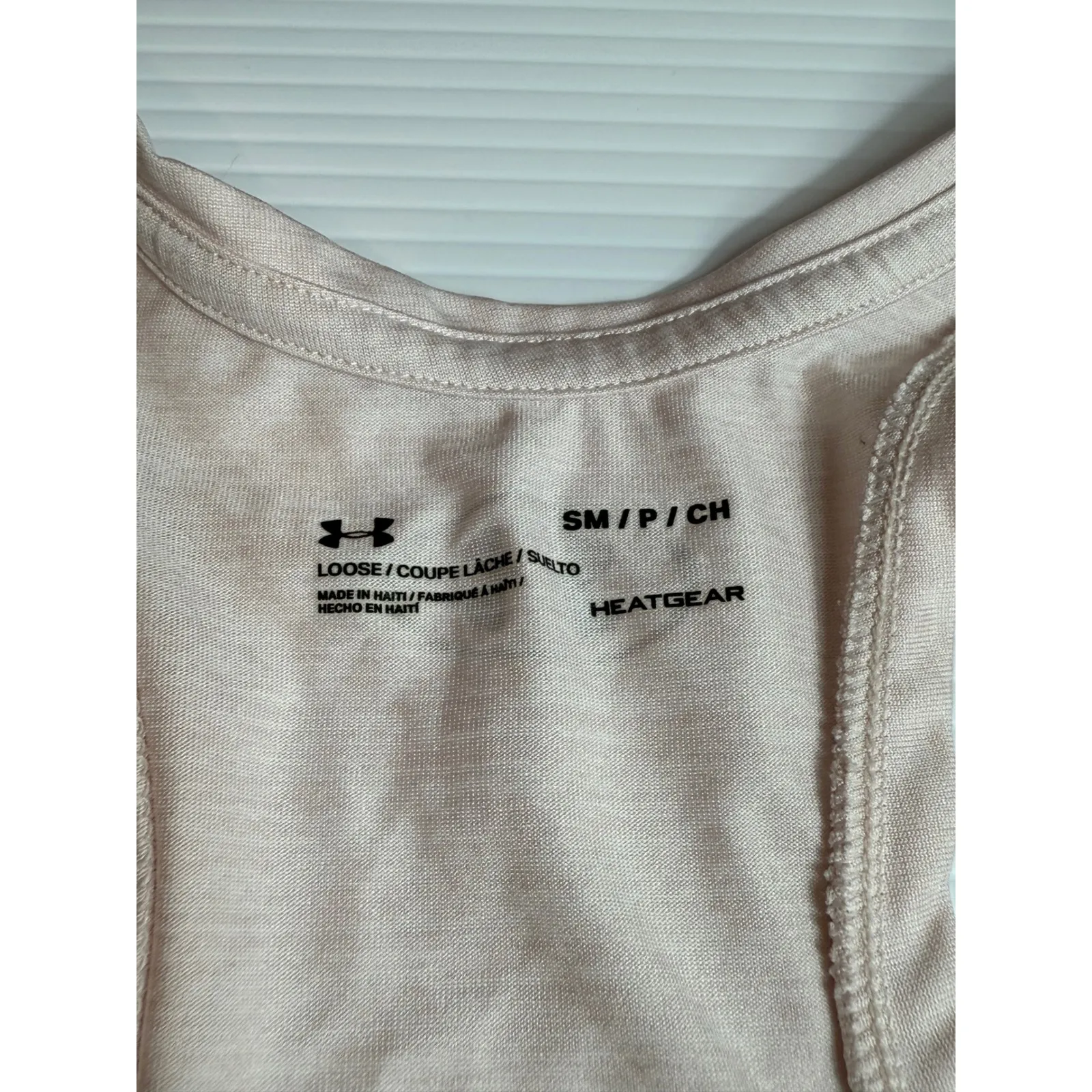 Under Armour HeatGear Racerback‎ Tank Top Athletic Sleeveless - S - Image 2