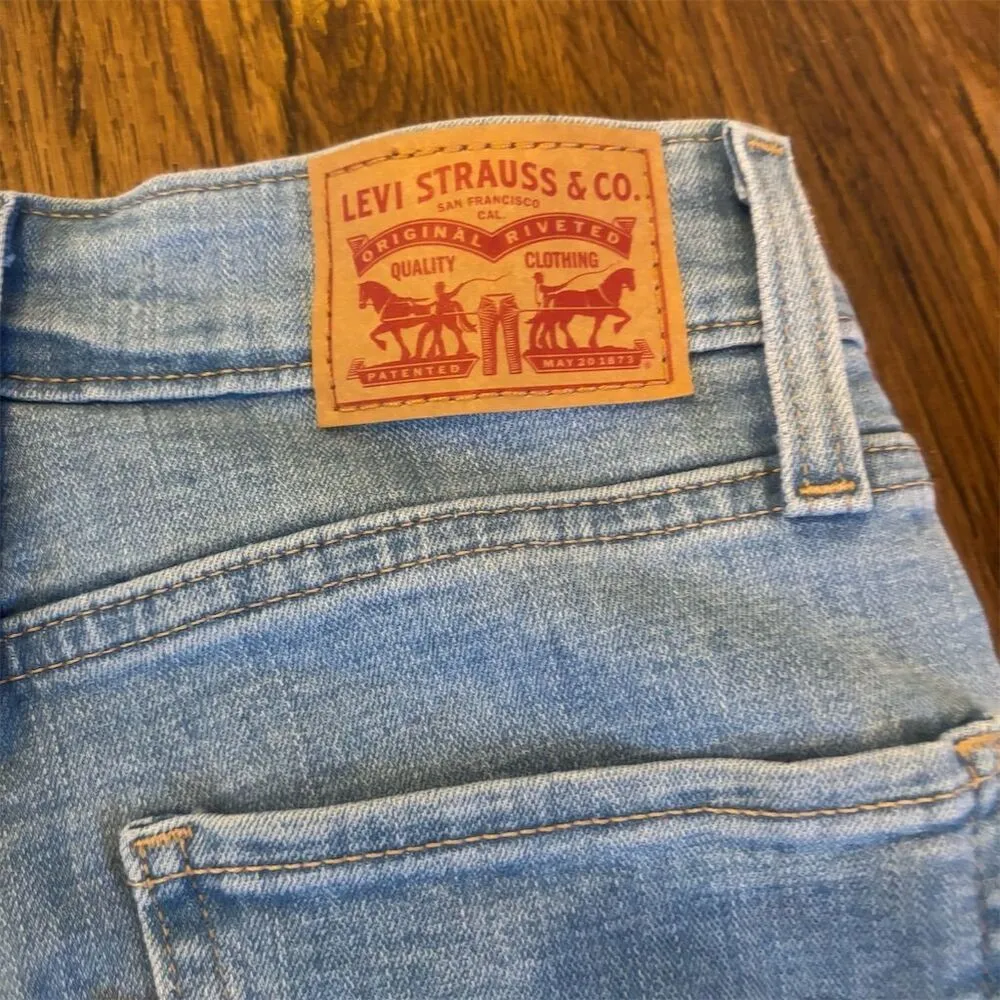 Levi's Women's 721 High Rise Skinny Ankle Jeans Size 24 Blue Denim - Image 6