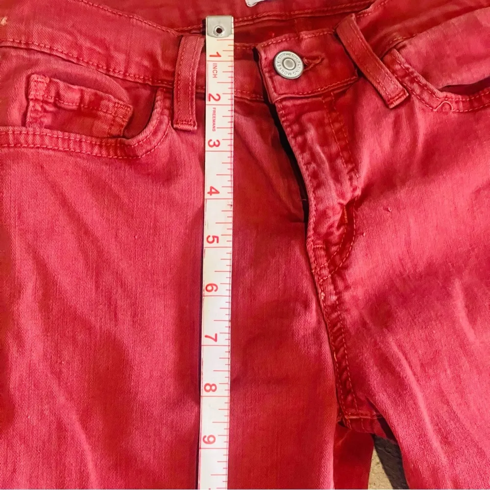 Flying Monkey Red Skinny Jeans - Image 9