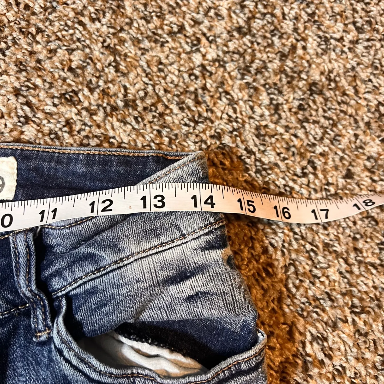 Pistola Womens Distressed Ankle Zipper‎ Skinny Jeans Size 29 Blue Denim - Image 4