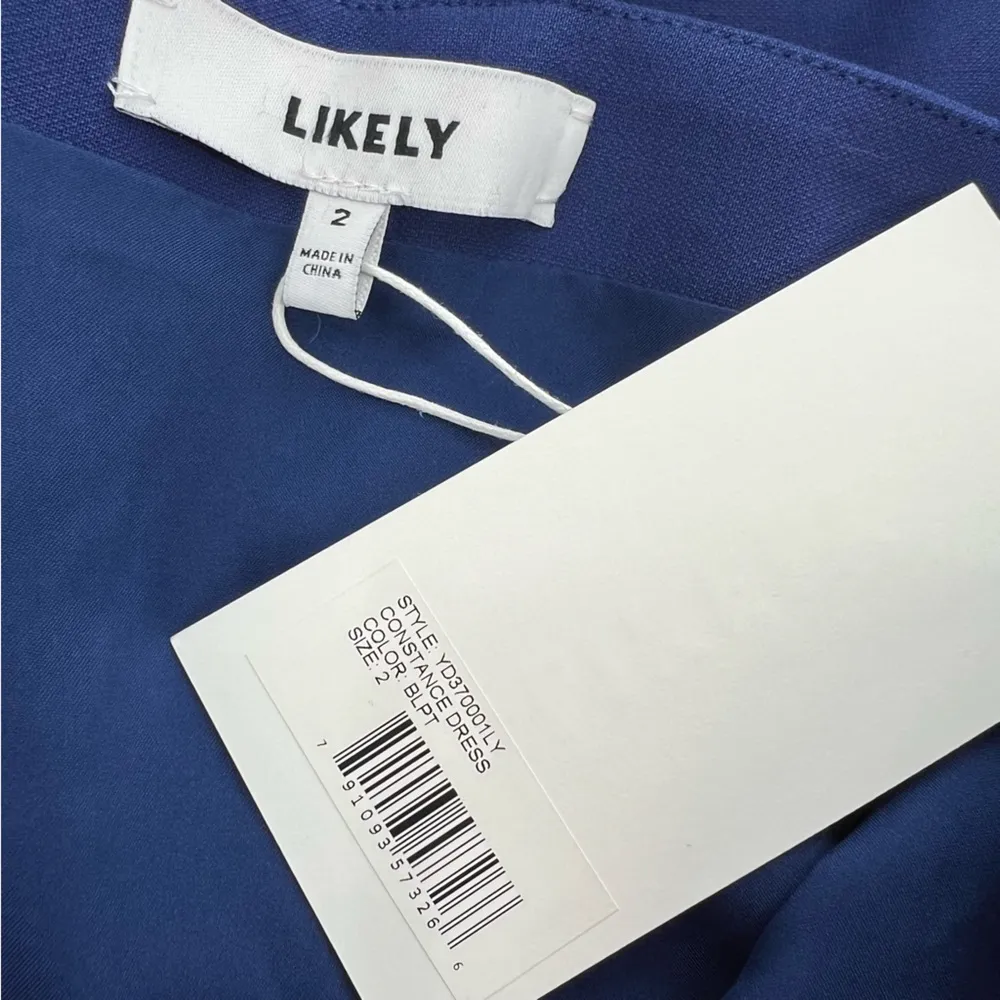 NWT Likely Revolve Constance Mini Dress Blue Sz 2 - Image 5