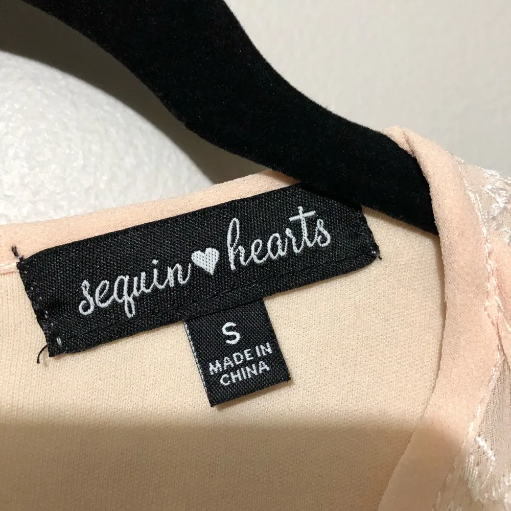 Sequin Hearts Summer Dress size SM - Image 11