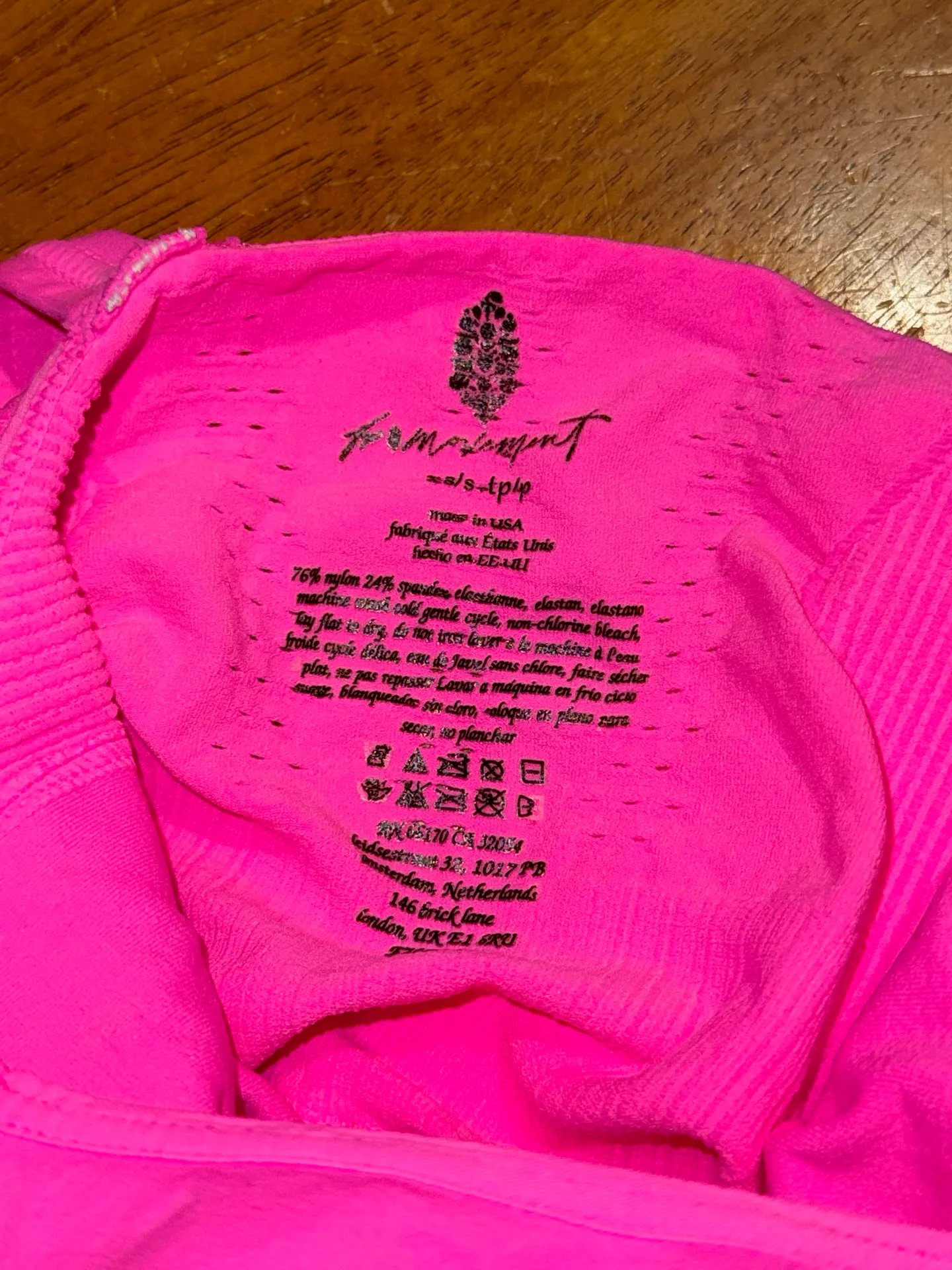 NWOT Good Karma Onesie Hot Pink XS / S NWT Free People FP Movement - Image 7