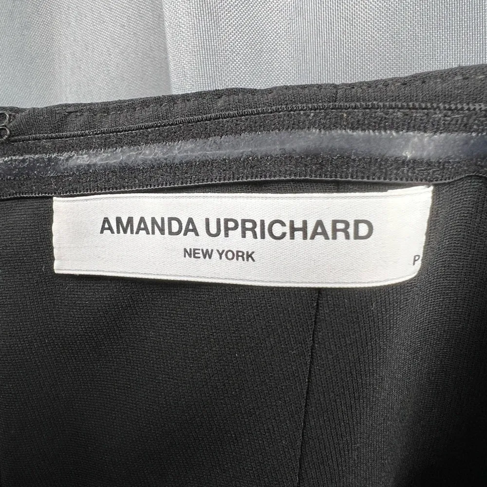 Amanda Uprichard Jumpsuit Black Corset Top Night Out Formal Strapless P 0/2 New - Image 6