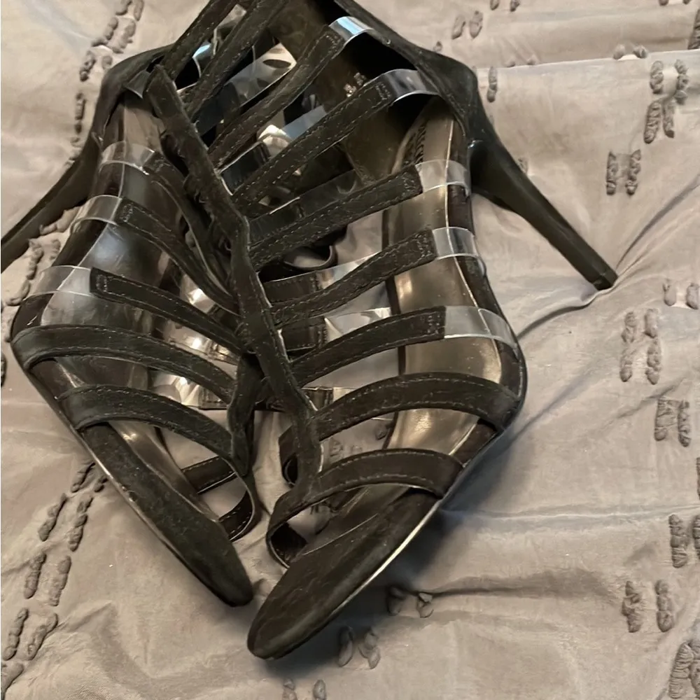 Bleecker & Bond cage cut out heels 8.5 Black - Image 6