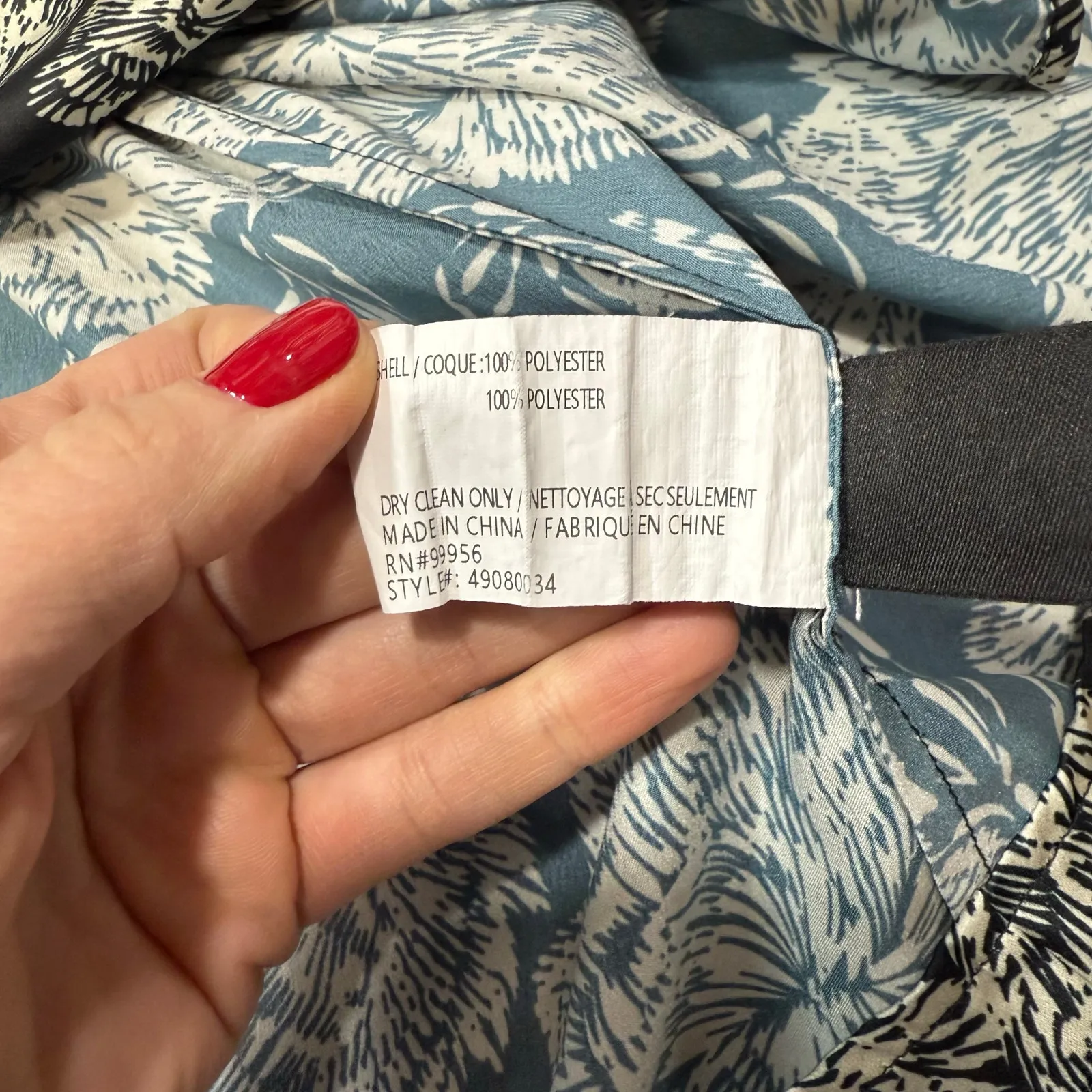 Shoshanna Black&White  Essie Dress tie waist Size 8 - Image 7