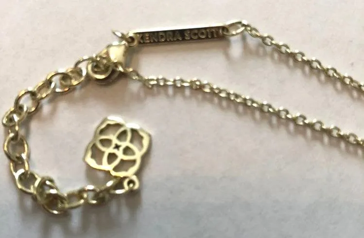 Kendra Scott Light Blue  Elisa Necklace - Image 2