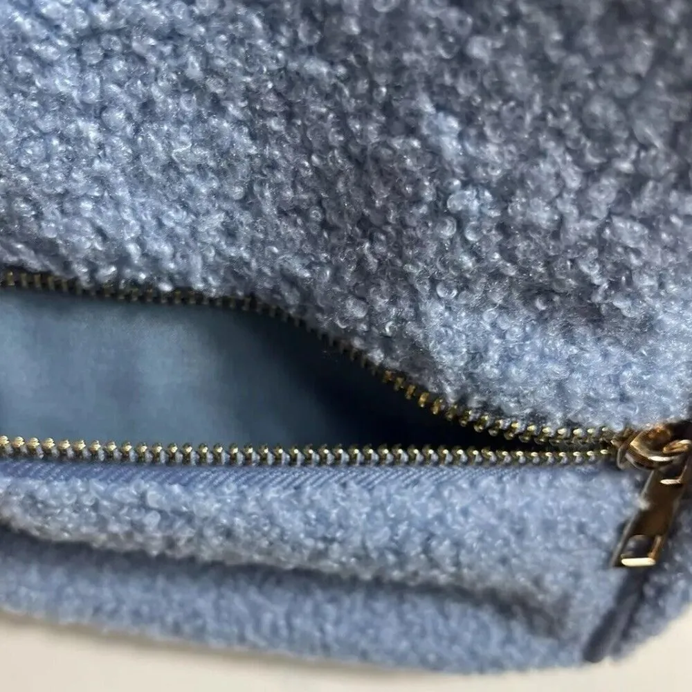 Disney Stitch Blue Plush & Gold Mini Backpack Bioworld Lilo and Stitch RARE - Image 8