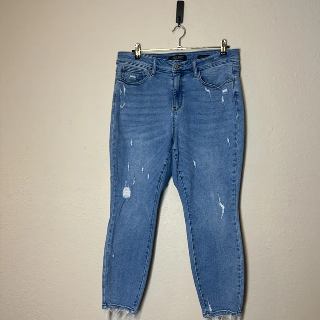 Judy‎ Blue Jeans Relaxed Fit Mineral Wash Size 16W - Image 2