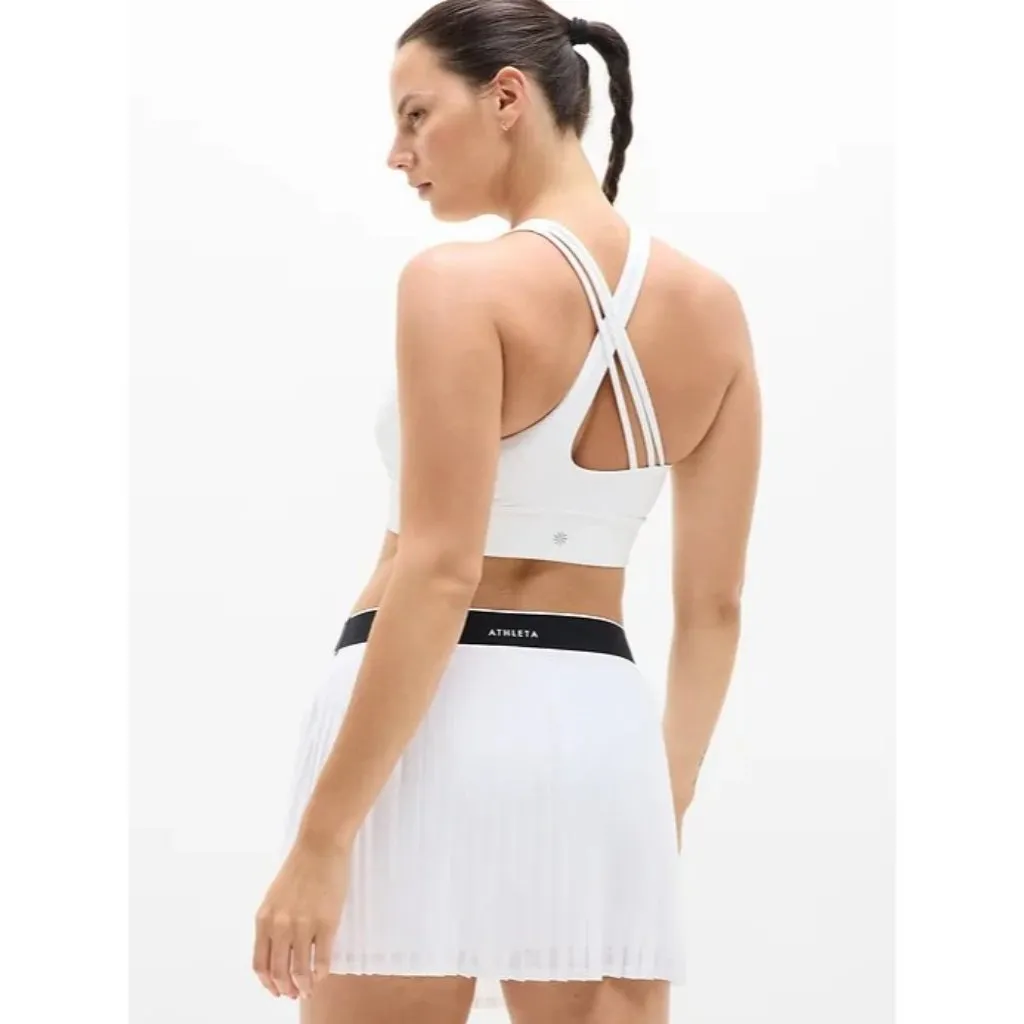 Athleta XS Power Serve 13 1/2 Skort Bright White X-Small - Image 6