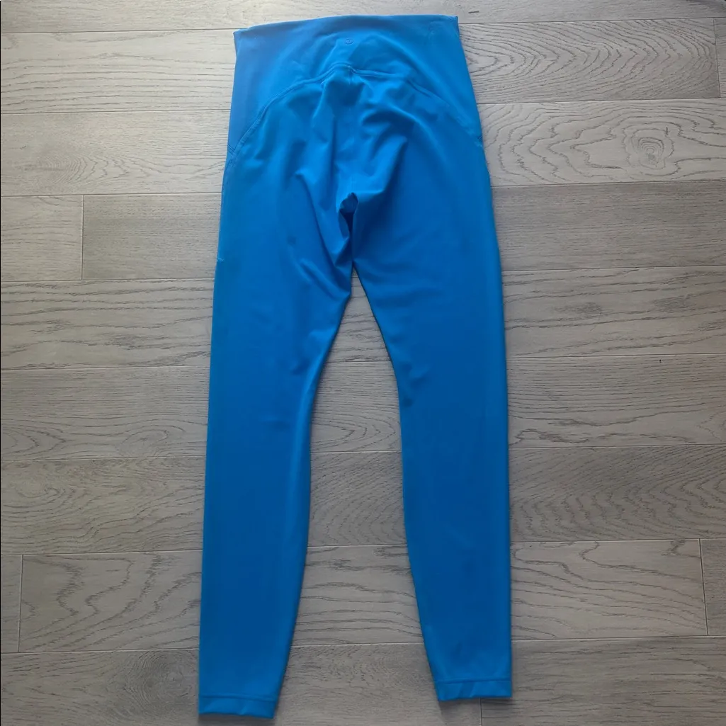 Lululemon Instill Poolside Blue Leggings Size 8 - Image 4