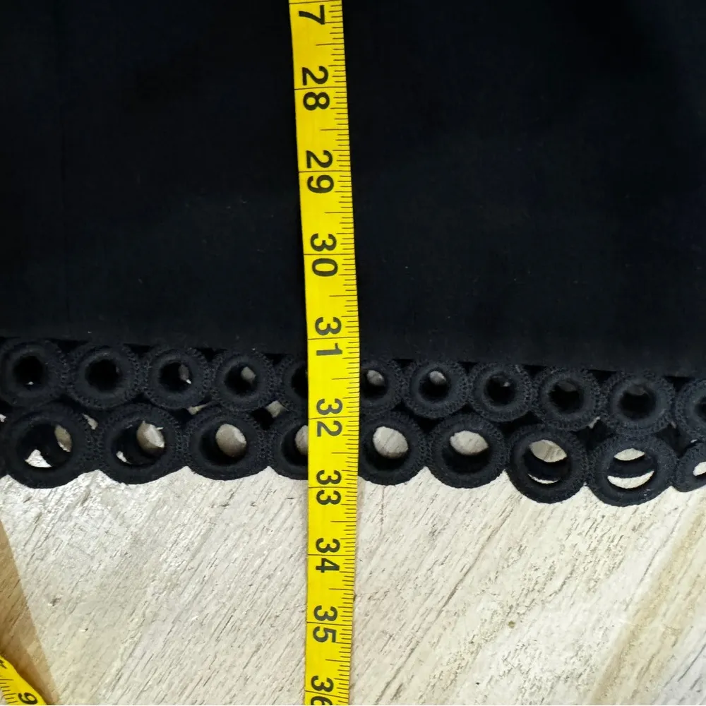 SIMIKHAI Marlie Crochet Ring Mini Dress in Black NWT Size 4 - Image 12