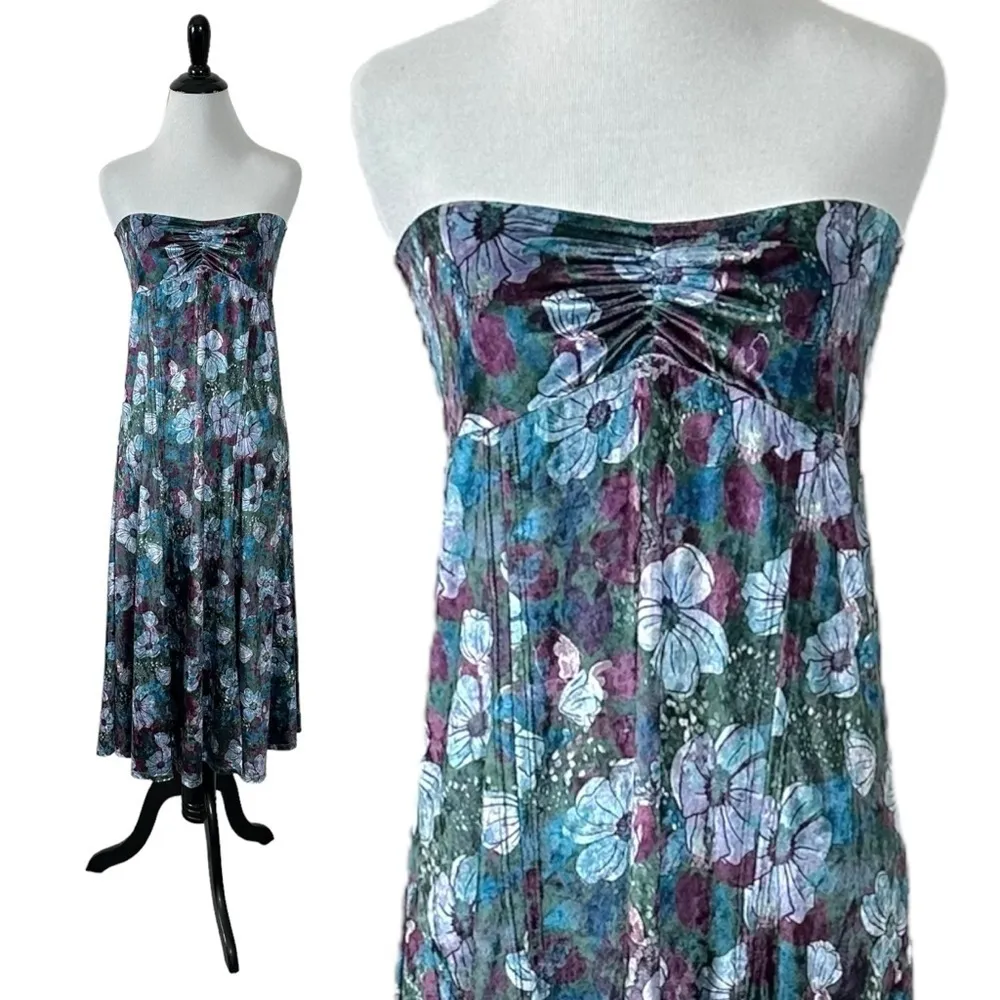 Free People Velvet Carpe Diem Convertible Maxi Skirt Size XS NEW Mermaid Fairy - Image 6