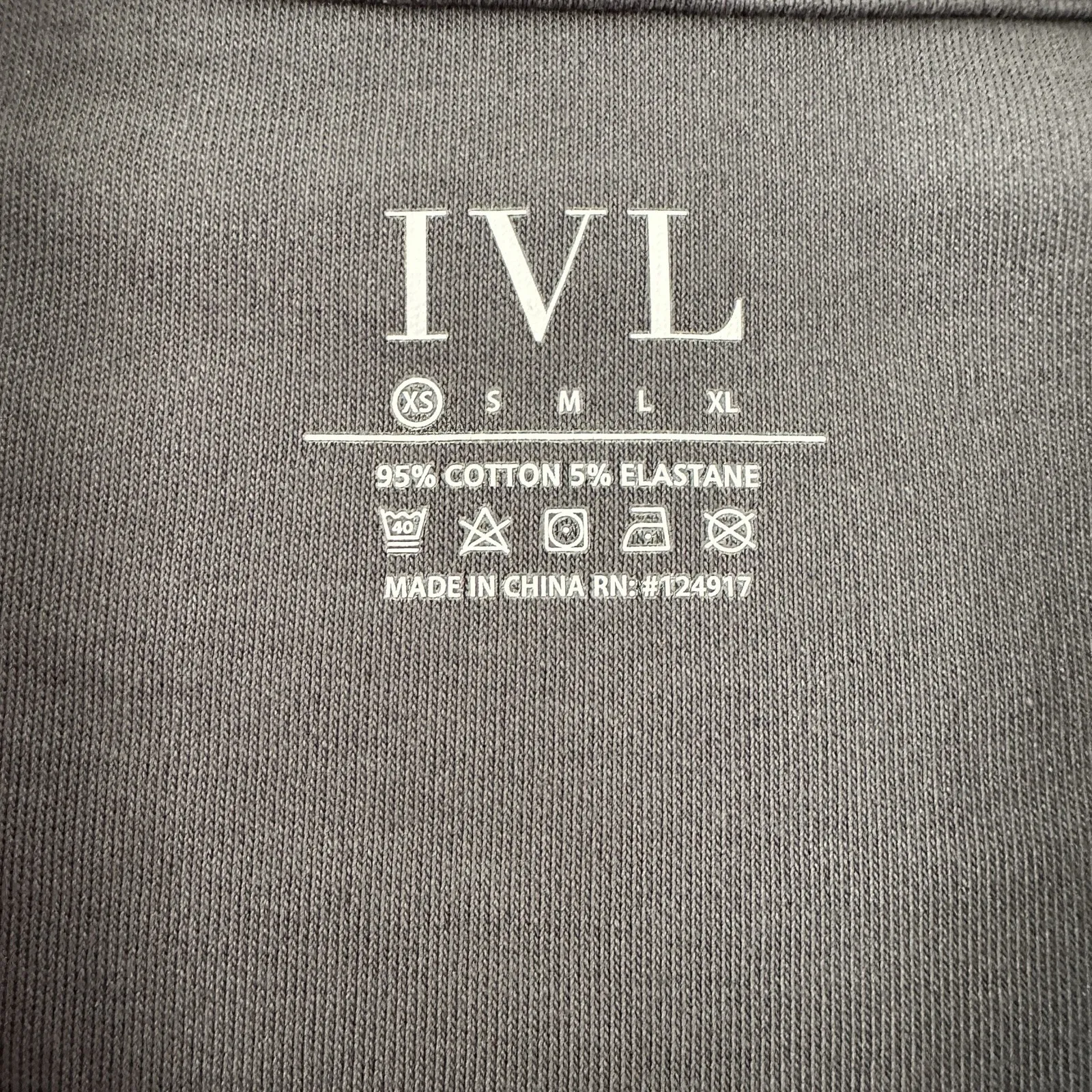 NWT IVL Collective‎ Cotton Jersey Cropped Top Women's Gray XS Athletic Gym - Image 8