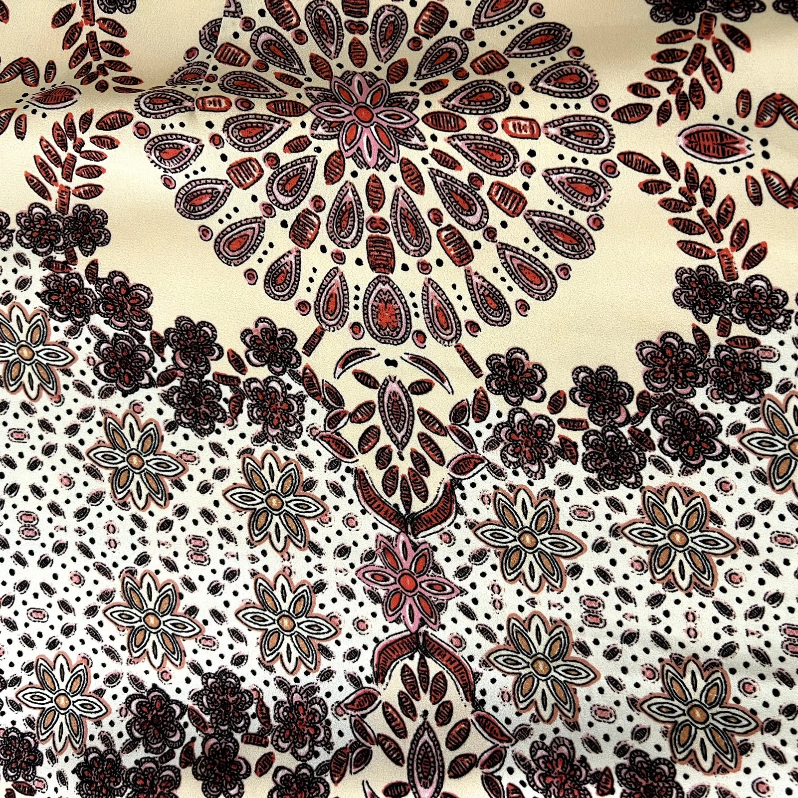 Rose + Olive Pink Patterned Tank Top - Image 6