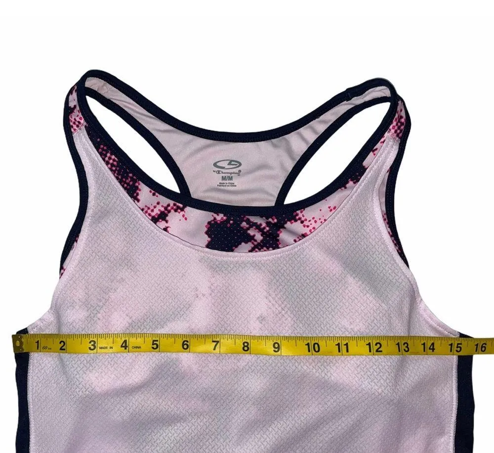 CHAMPION Workout Tank With Sports Bra Sz M - Image 5