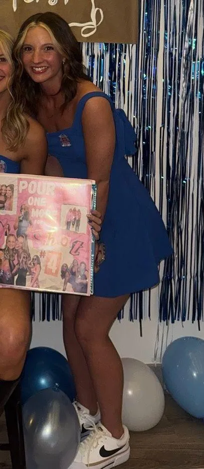 Lucy in the Sky Dress Blue - Image 2