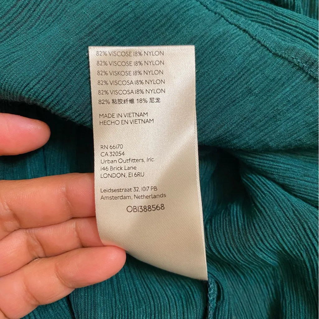 Free People Emerald V-Neck Blouse - Image 6